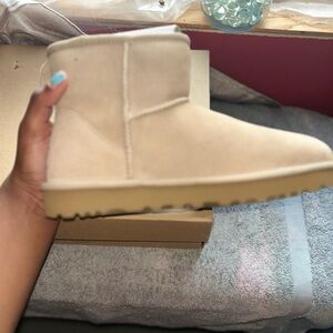 UGG Beige Winter Boots